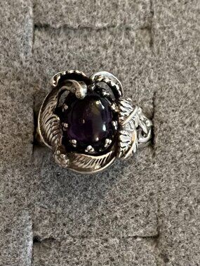 Vintage Sterling Silver Ring Sz 5.5 Handmade Celtic Cross Bob Stringer OOAK $275